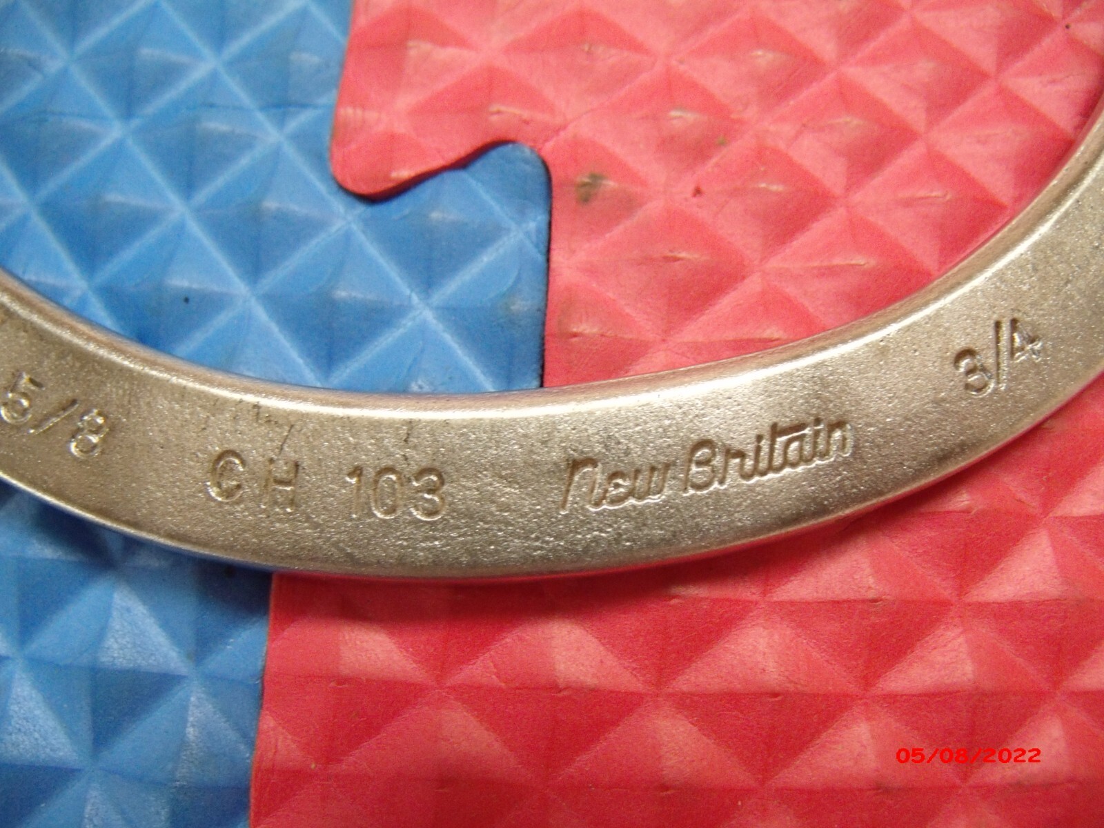 VINTAGE «NEW BRITAIN» U.S.A. #CH103 5/8″ – 3/4″ 12 POINT BOX OBSTRUCTION WRENCH.