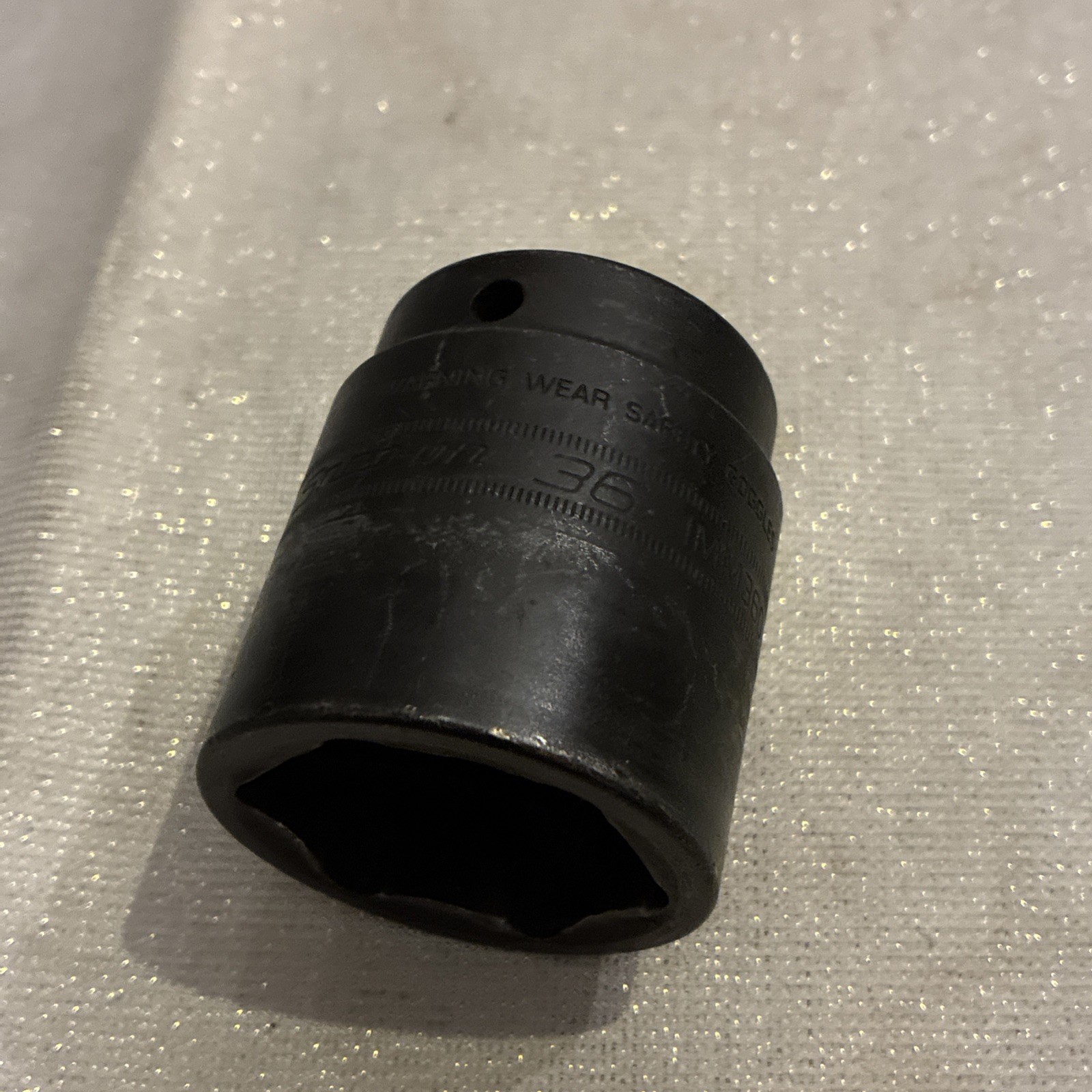 Snap-On Tools 1/2″ Drive 30MM 32MM 36MM Metric 6Pt Shallow Impact Socket Set