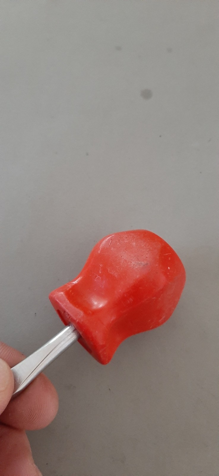 Snap-On SDDP22 Phillips SDD1 Flat Blade Stubby Screwdriver Set RED Hard Handle