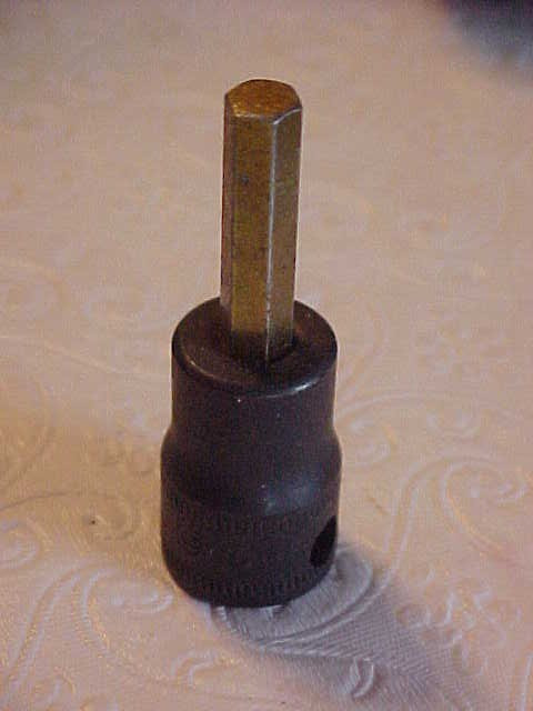 USED SNAP-ON 6mm HEX/ALLEN 3/8″ DRIVE SOCKET PFAM6E USA NONIMPACT