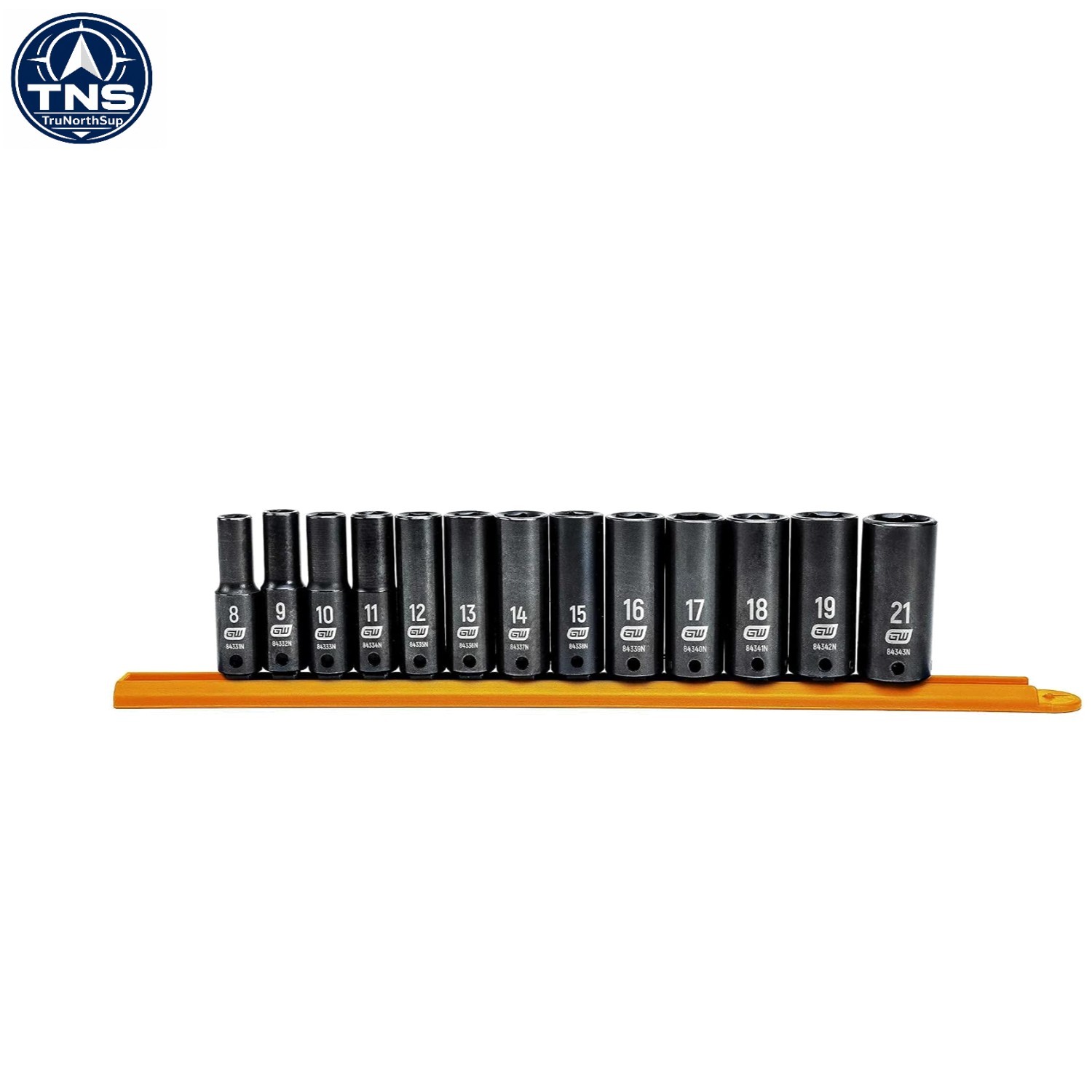 Chrome Molybdenum 13 Pc. 3/8″ Drive Impact Socket Set – Long-Lasting Performance