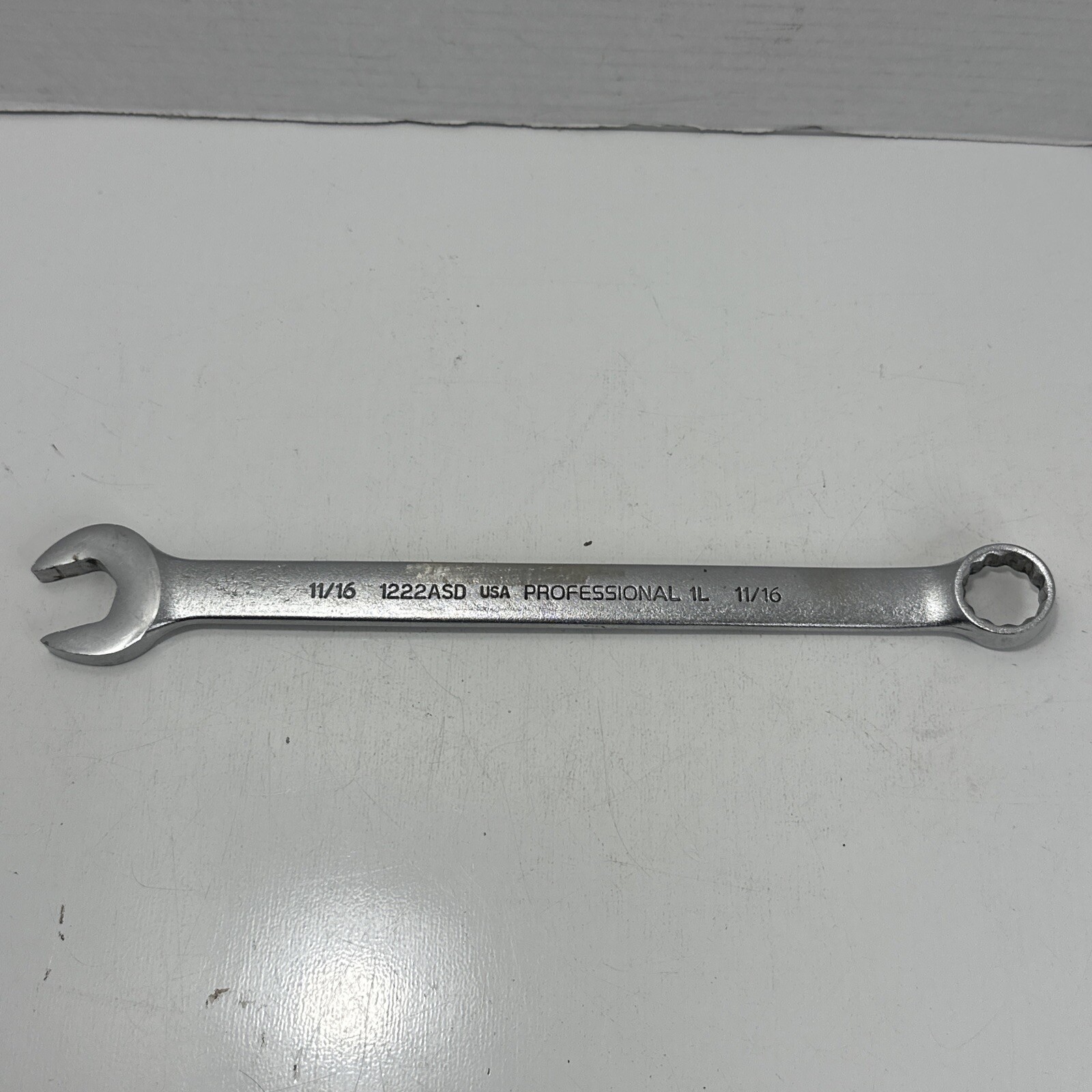 PROTO 1222ASD COMBINATION WRENCH 11/16″ 12 point USA Anti-Slip