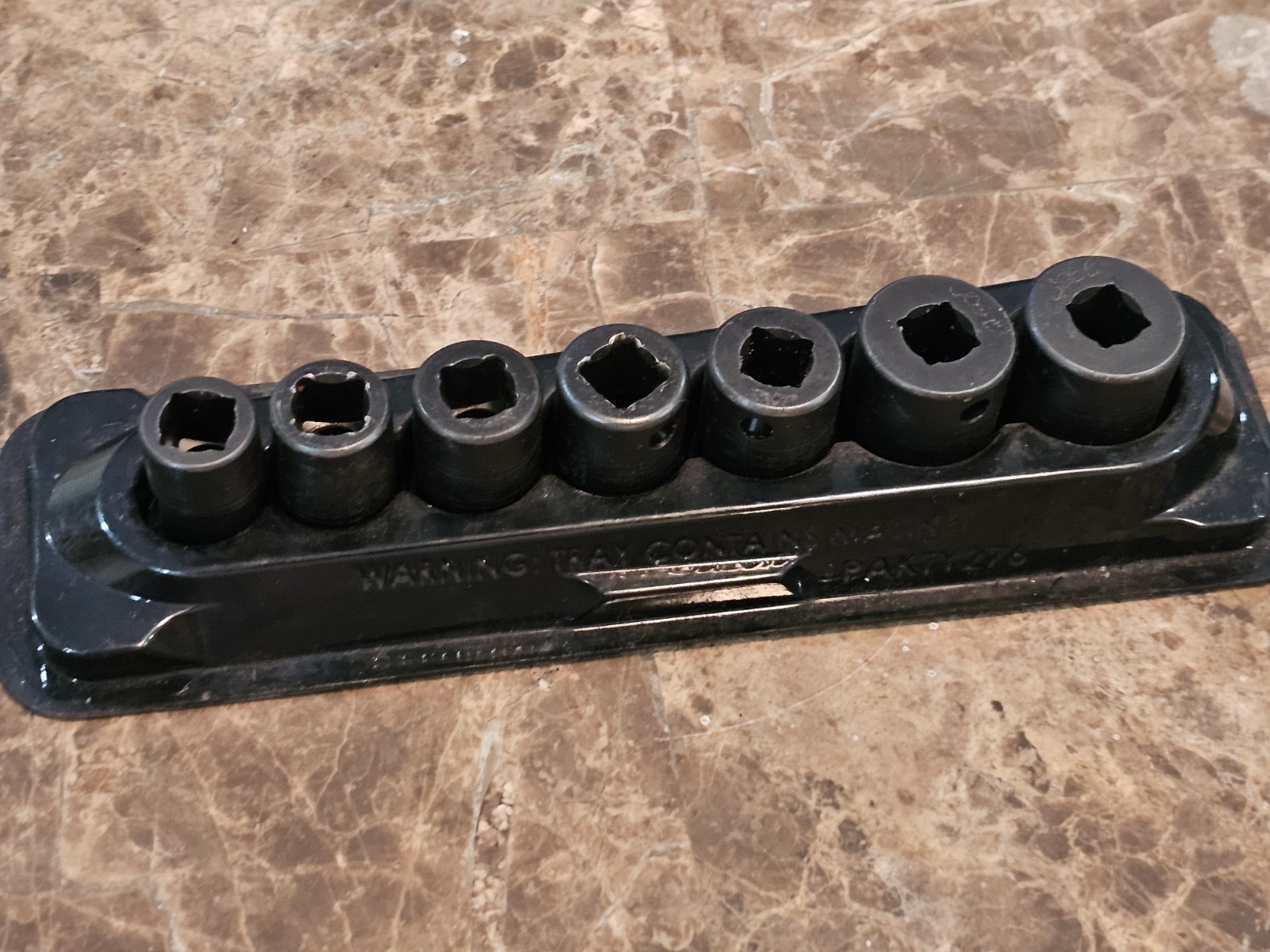 Snap On IMDFM 3/8″ Drive 12pt Semi Deep Impact Socket Set – Metric – 10MM-18MM