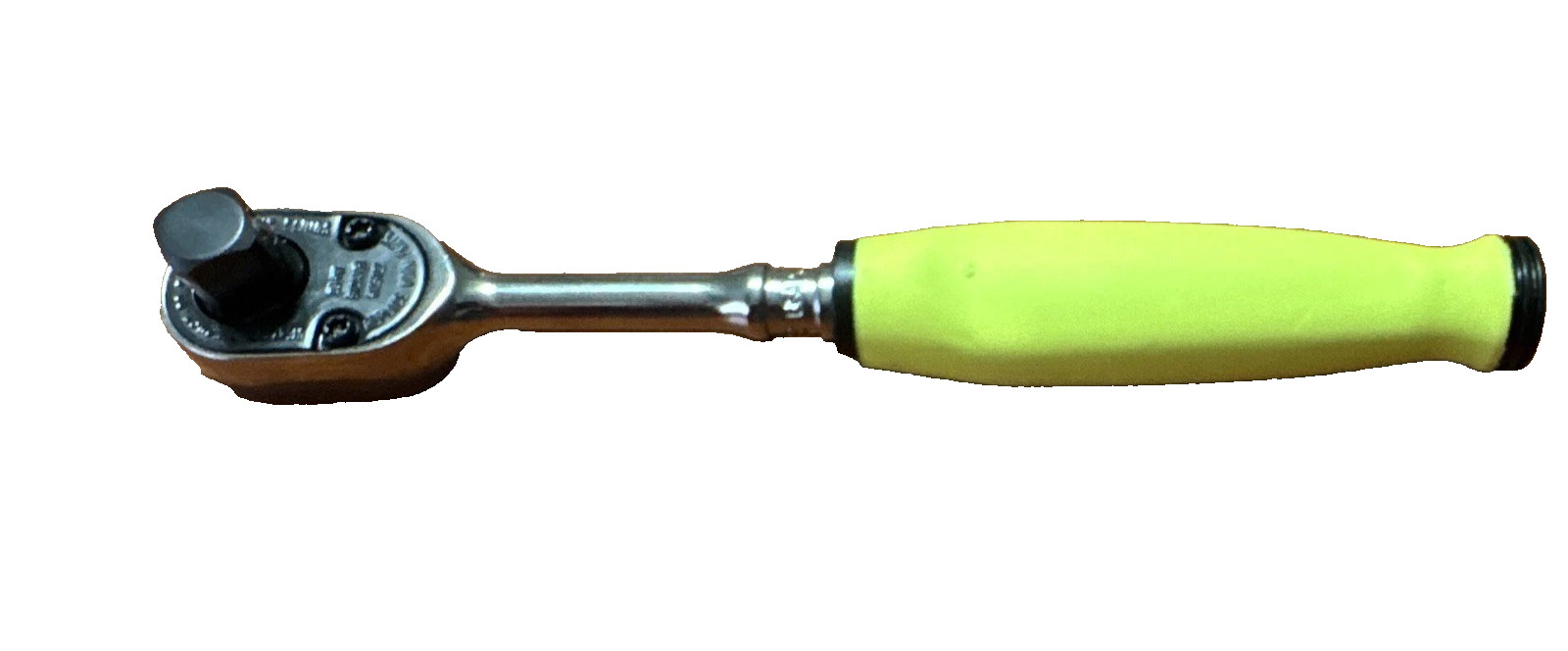 New Snap-on™ FHCL72 3/8″ drive Dual 80 Soft Grip Compact Head Ratchet HiViz Yelo