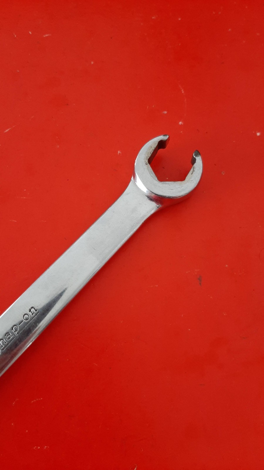 Snap-on Tools RXS20 5/8″ Open End Flare Nut Wrench 6pt Point USA ENGRAVED 327