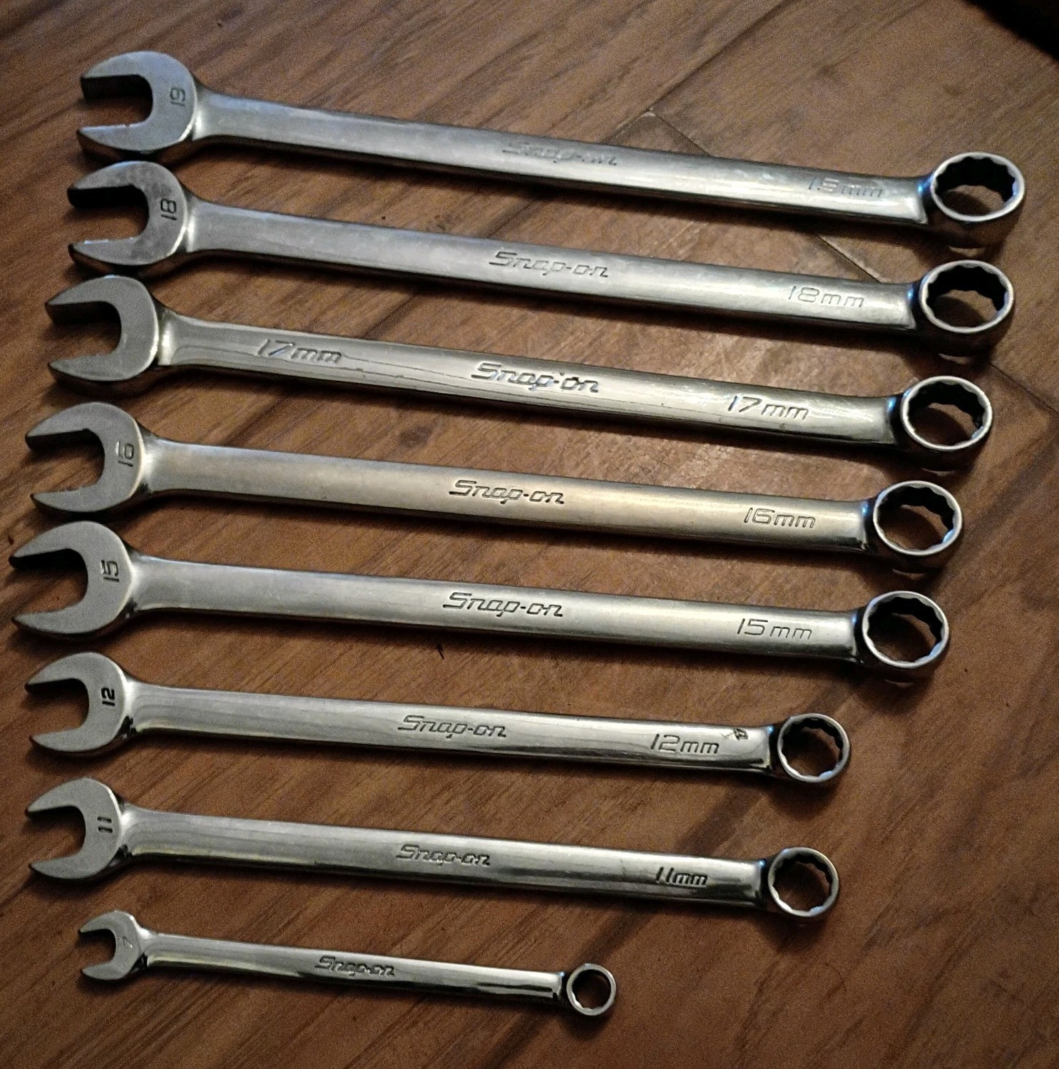 Snap On Wrenchs OEXM Series Metric Wrenchs 8pc