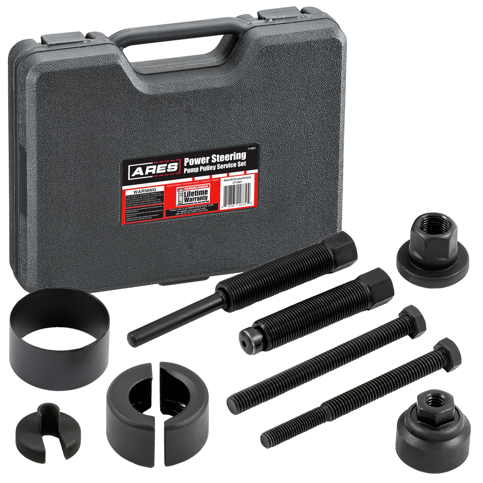 ARES 71001 – Power Steering Pump Pulley Service Set