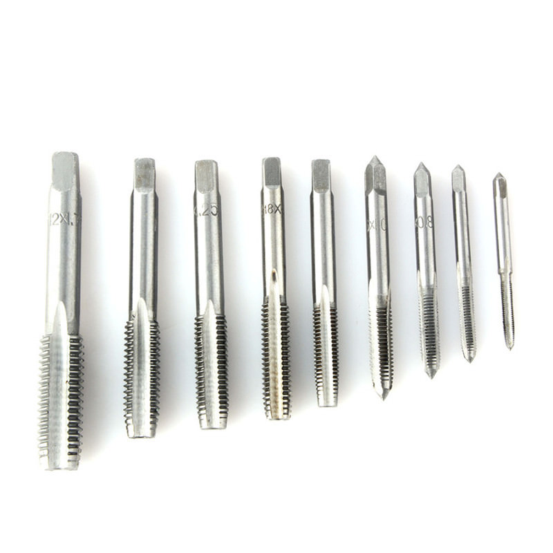 20Pcs Car Alloy Steel Taps Die Wrench Repair Metal Screw Thread Plugs Set Tool