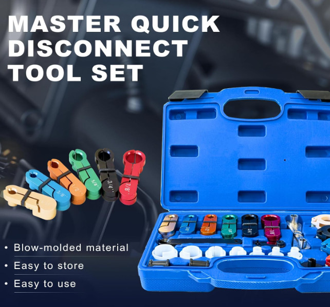 Master Quick Disconnect Tool Set 22pcs Premium Fuel Line Disconnect Tool Set