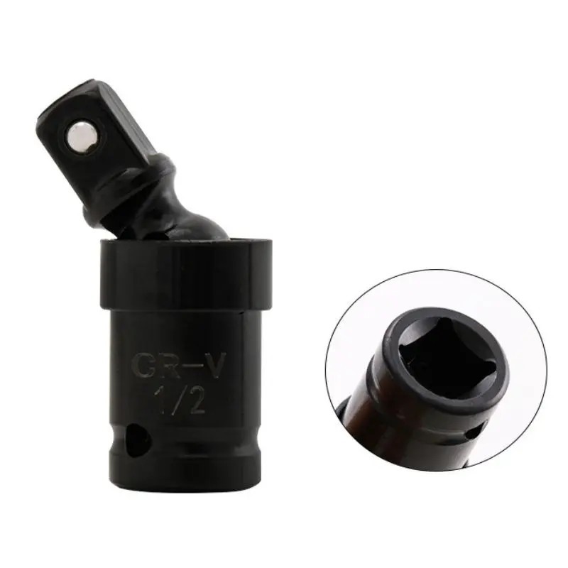 1/2 Impact Universal Joint Socket Adapter 360 Swivel Wobble Extension UJ Tool