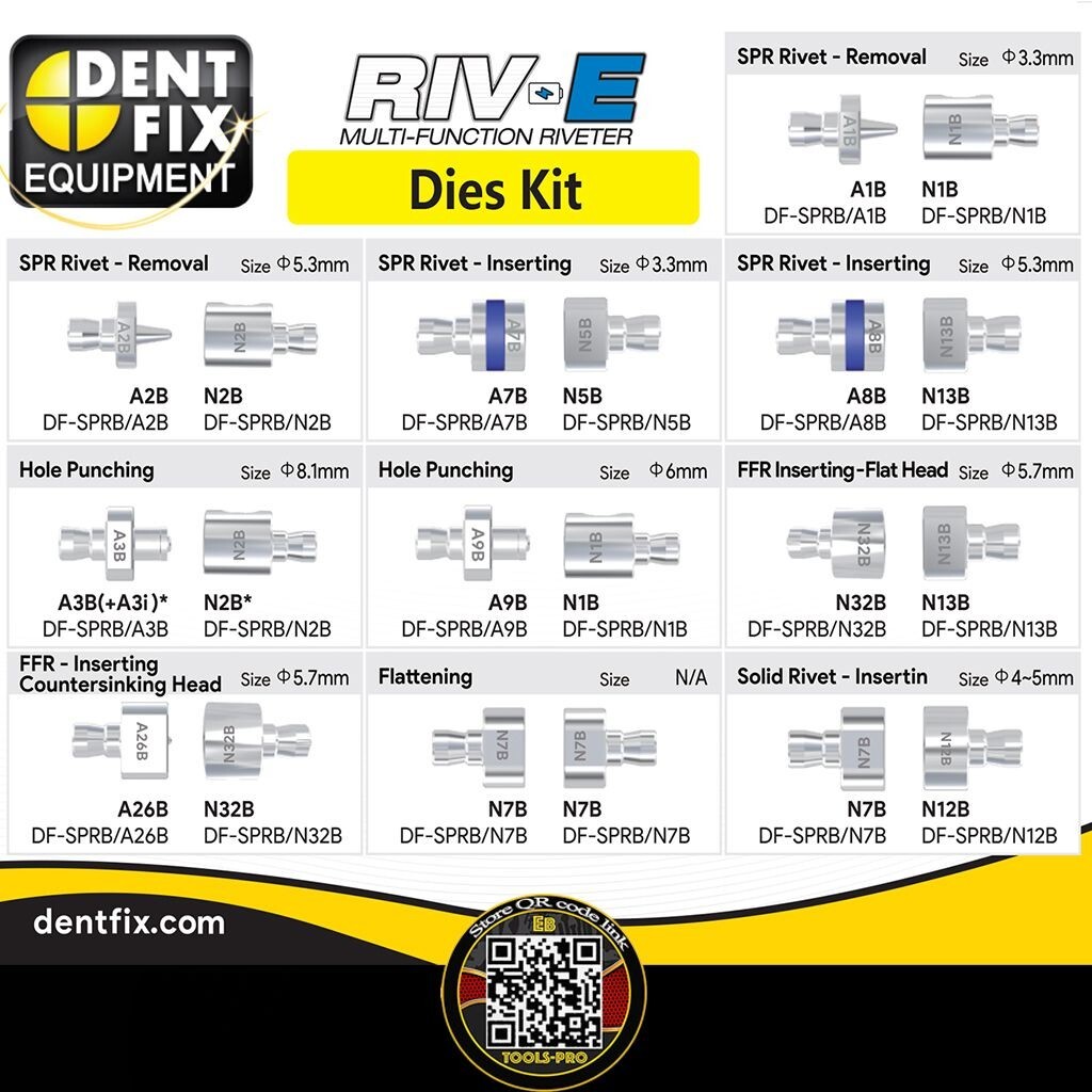 Dent Fix Equipment DF-SPR80B RIV-E 60 – Multi-Function Riveter