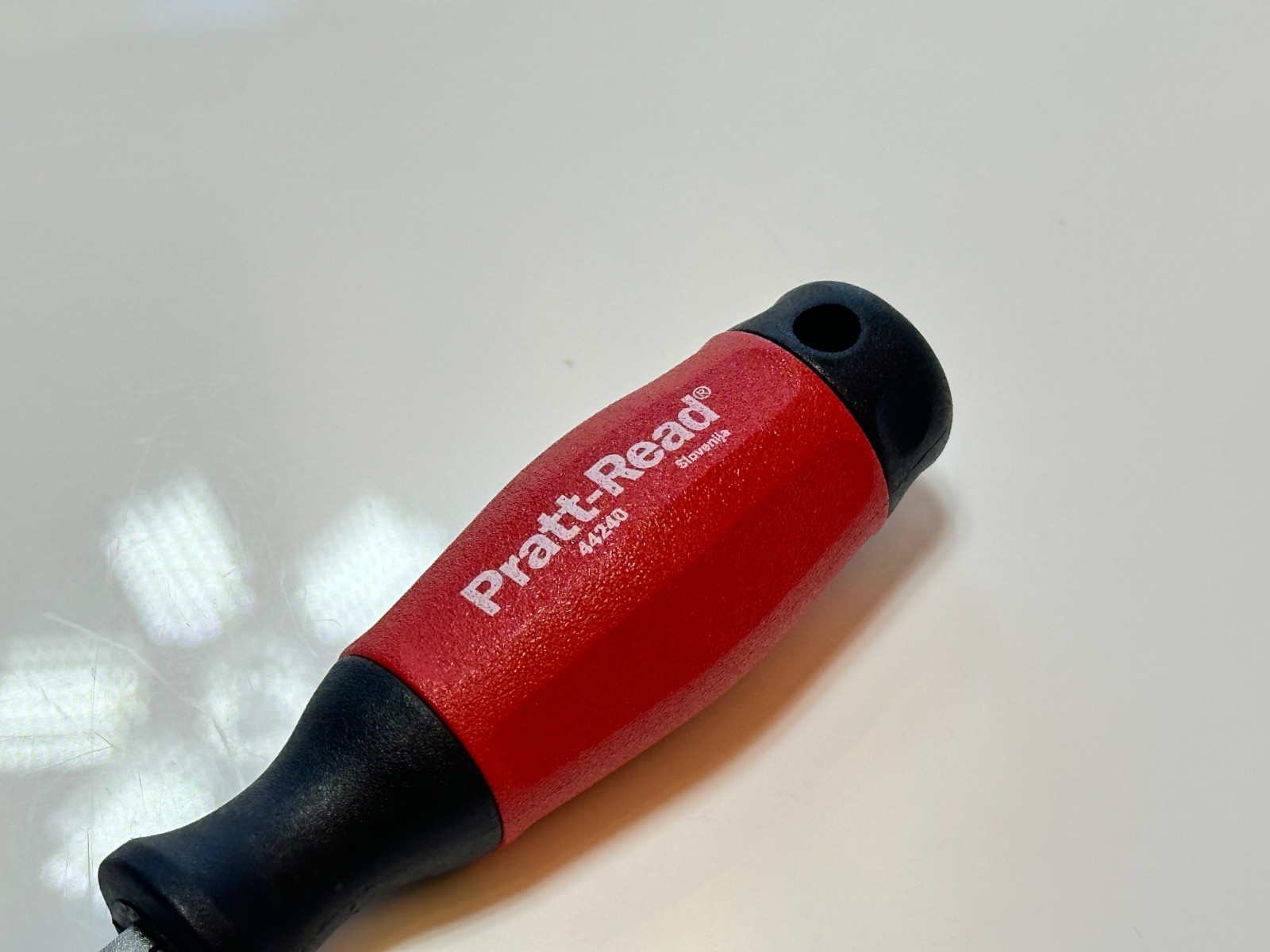 NEW PRATT-READ Tools (Rare) Red Black Hard Grip Phillips Screwdriver (Slovenija)