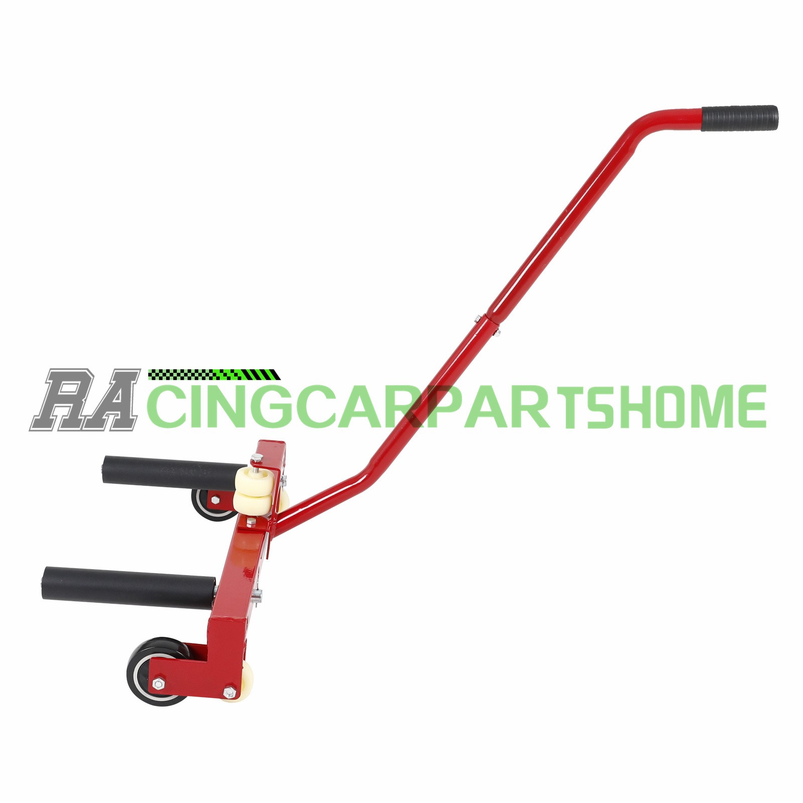Adjustable Tire Wheel Dolly Cart 330 lbs & Tire Bead Breaker For 6.5″-24.5″ Tire