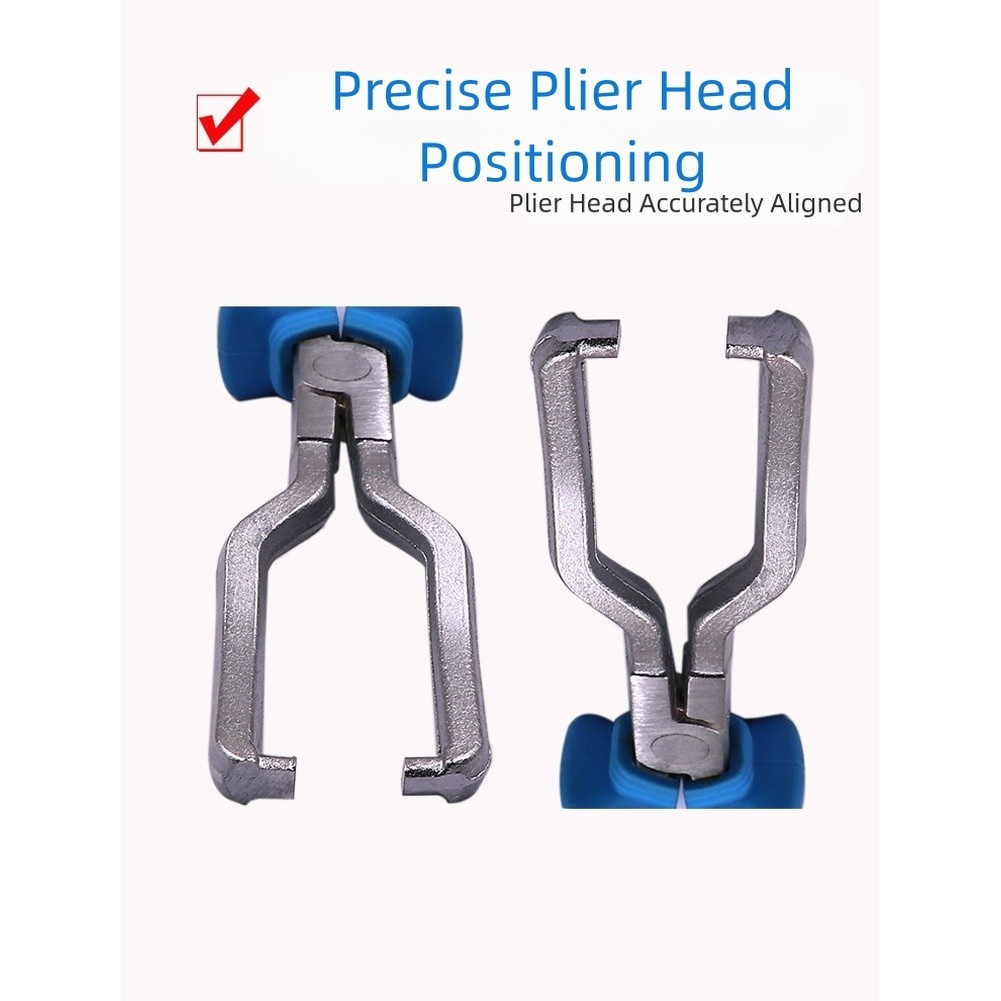 For Fuel Line Disconnect Pliers with Precision Jaw and Wide Opening for Tubing