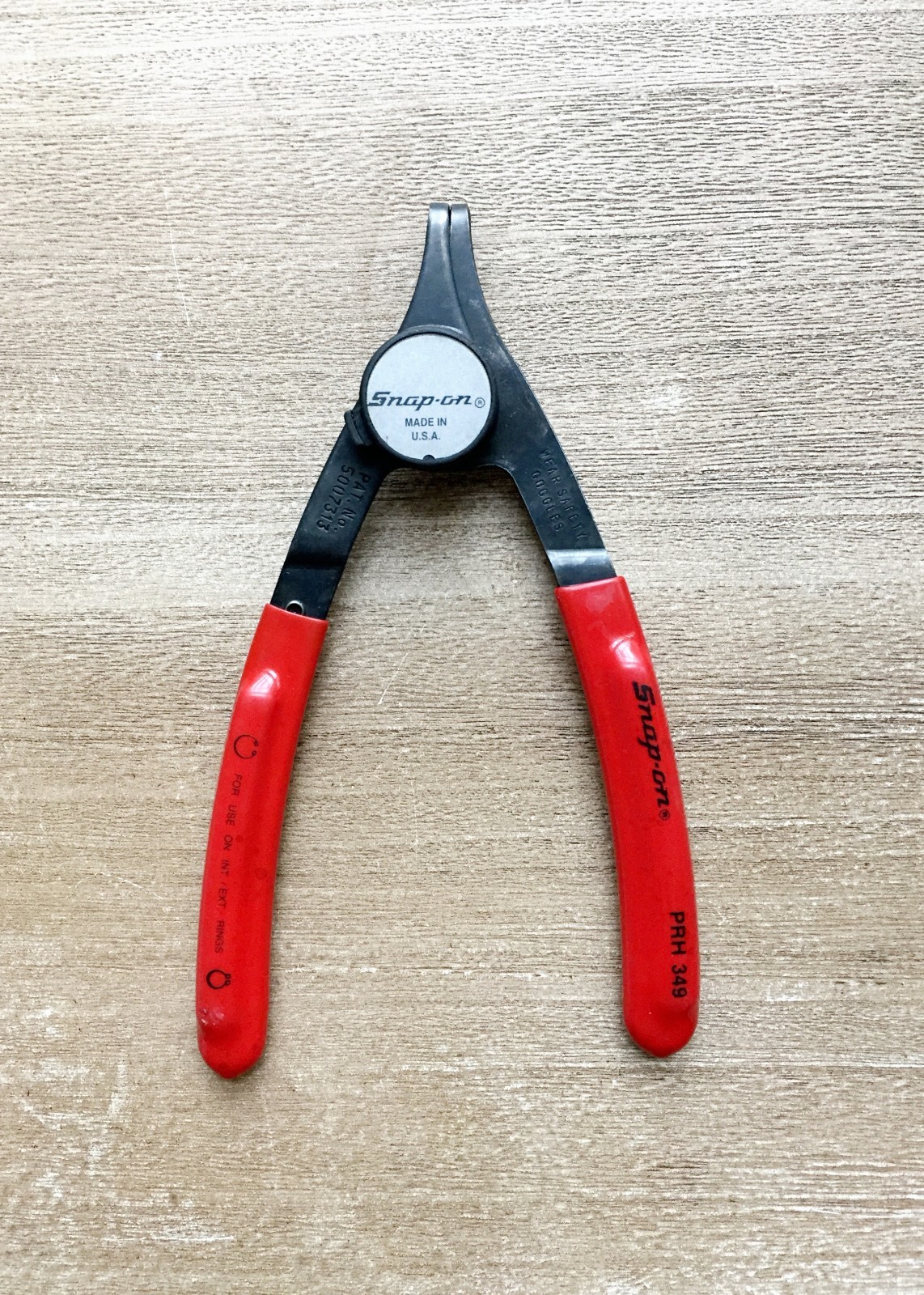Snap On Tools PRH349 .070 90° Circlip Snap Ring Pliers Convertible Made In USA