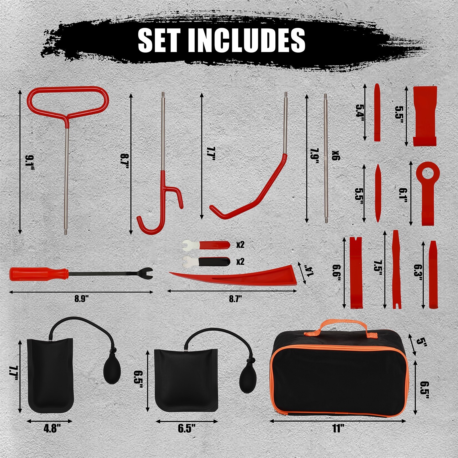 Stainless Steel 66″ Assorted 5th Wheel Pin Puller, Extra Long J-Hook Pull Tool