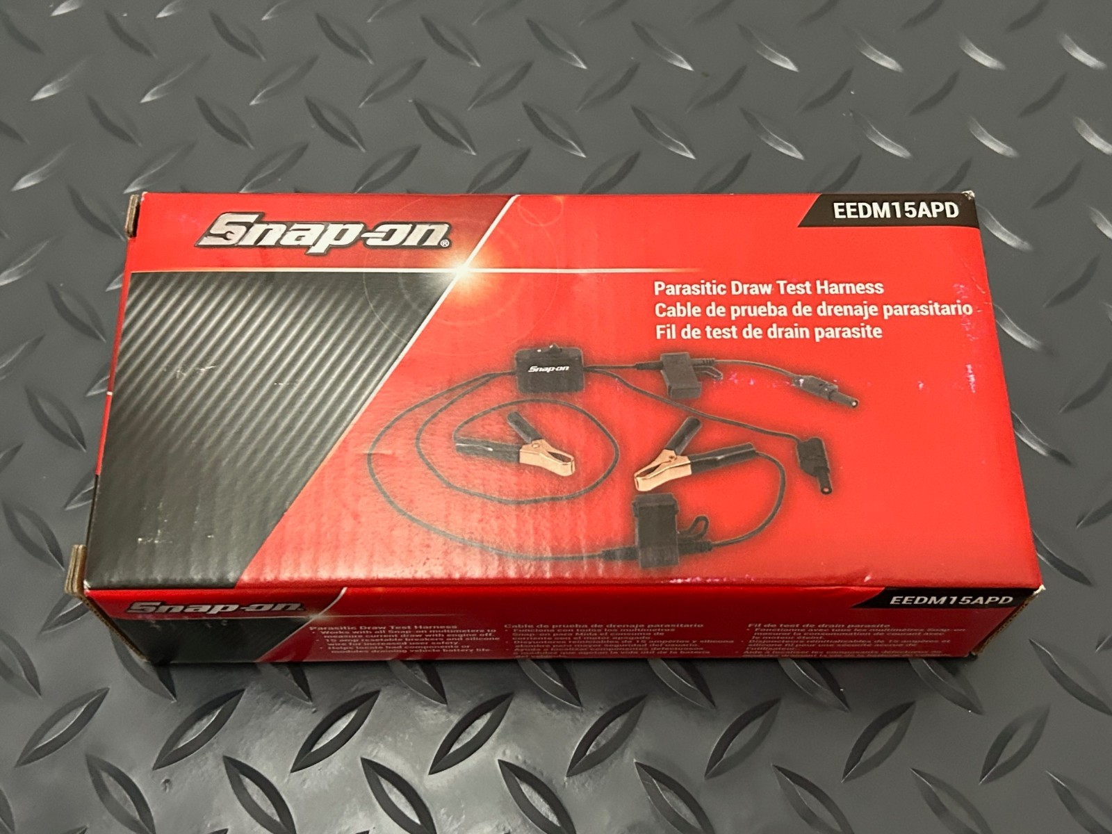 Snap On Tools 15A Parasitic Draw Test Harness with Resettable Breakers NEW