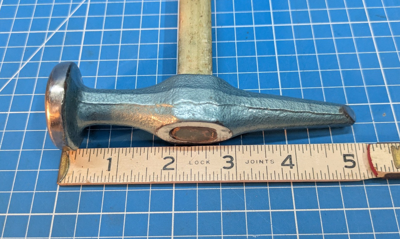 Craftsman Vintage Auto Body Fender Repair Picking Fiberglass Handle Hammer