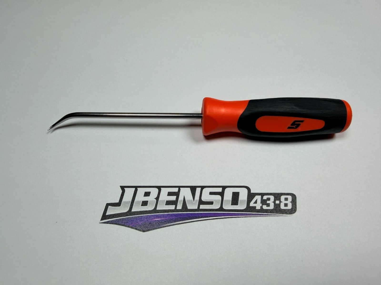 Snap-on Tools USA NEW ORANGE 6″ Mini Soft Grip Short 45° Tip Pick SG3ASH45CO
