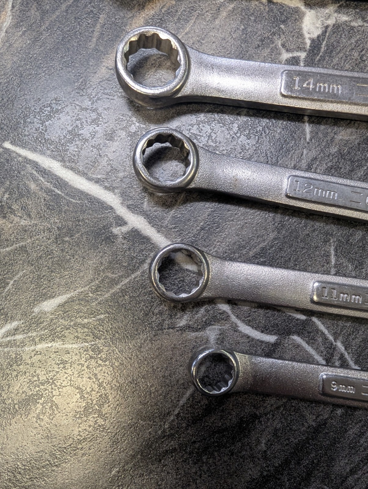 Craftsman Tools USA 11pc VA 9mm-24mm Large Metric (Rare) Combination Wrench Set