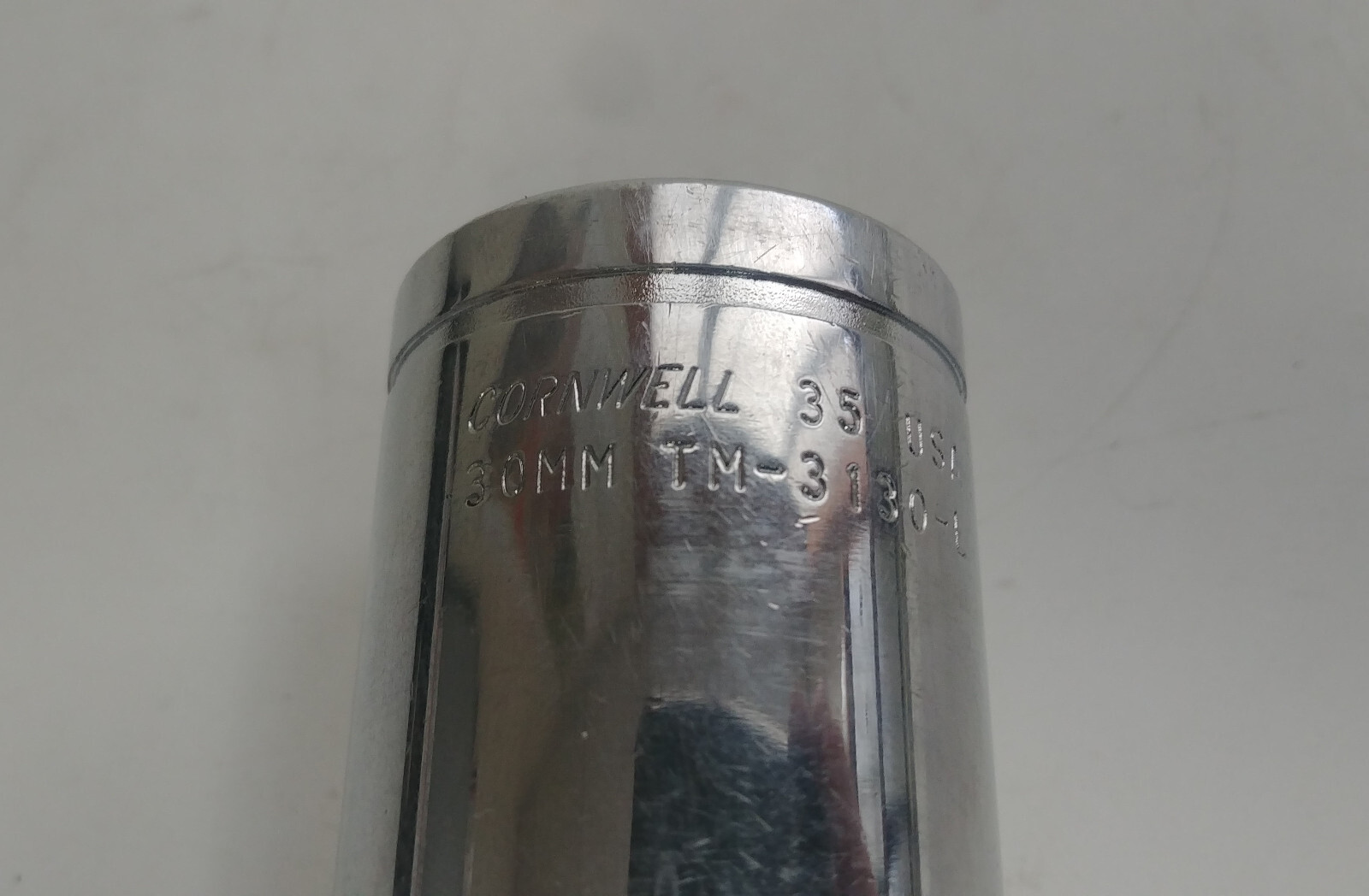 Cornwell 30mm 12 Point Deep Chrome Socket 1/2″ Drive [TM-3130-L] *MADE IN USA*