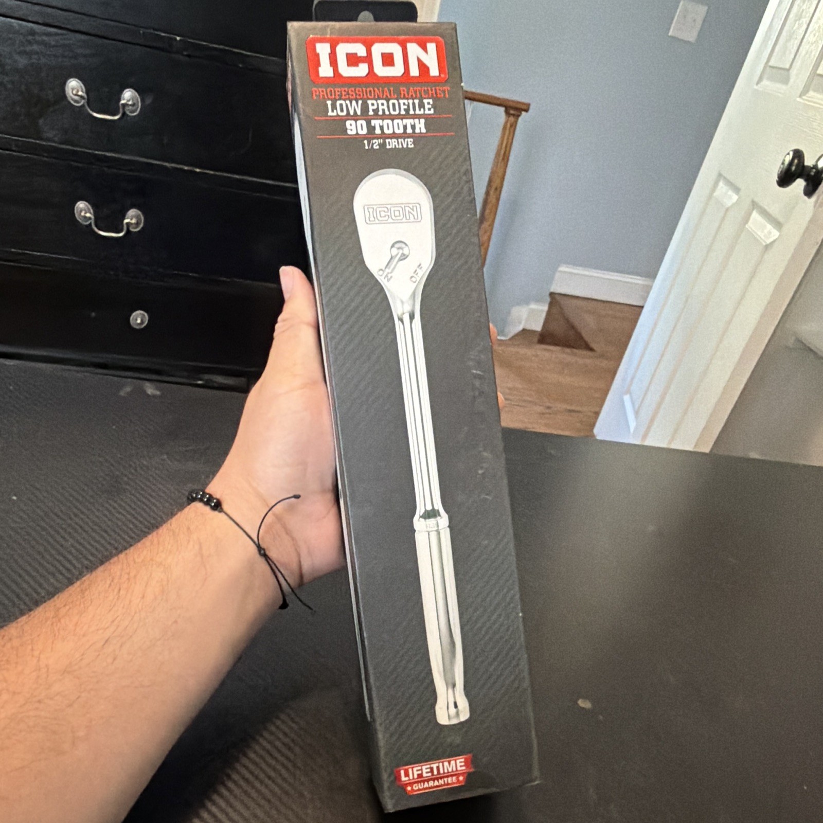 ICON 1/2 in. Drive Professional Low-Profile Ratchet