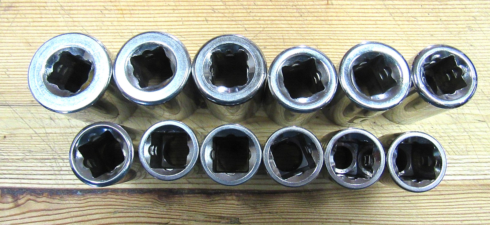 Craftsman 24pc Metric 1/2″ Easy Read Socket Set (Made In USA) GOOD CONDITION