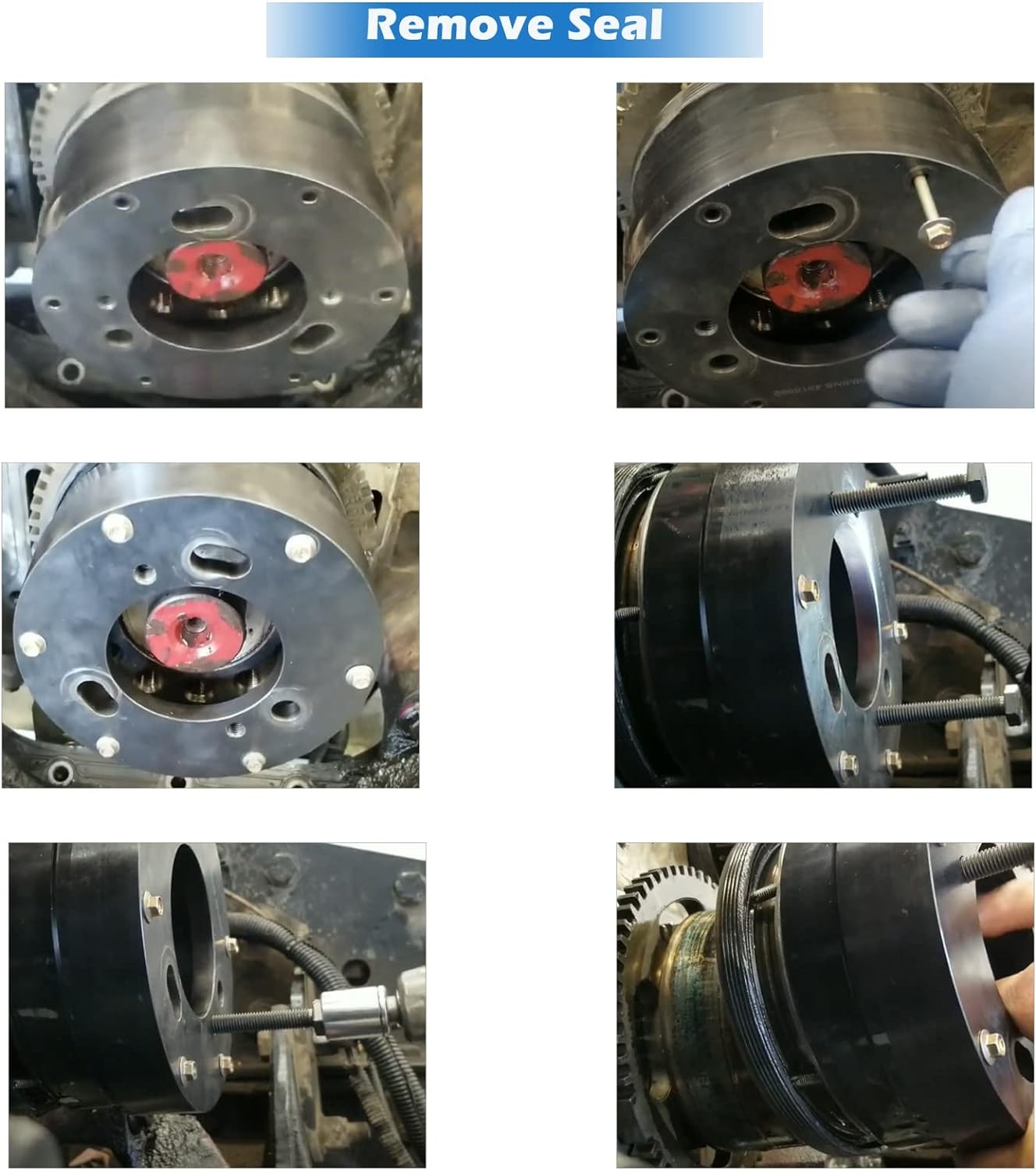 for Cummins ISX12 & ISX15 Crankshaft Front Seal & Wear Sleeve Remover Installer