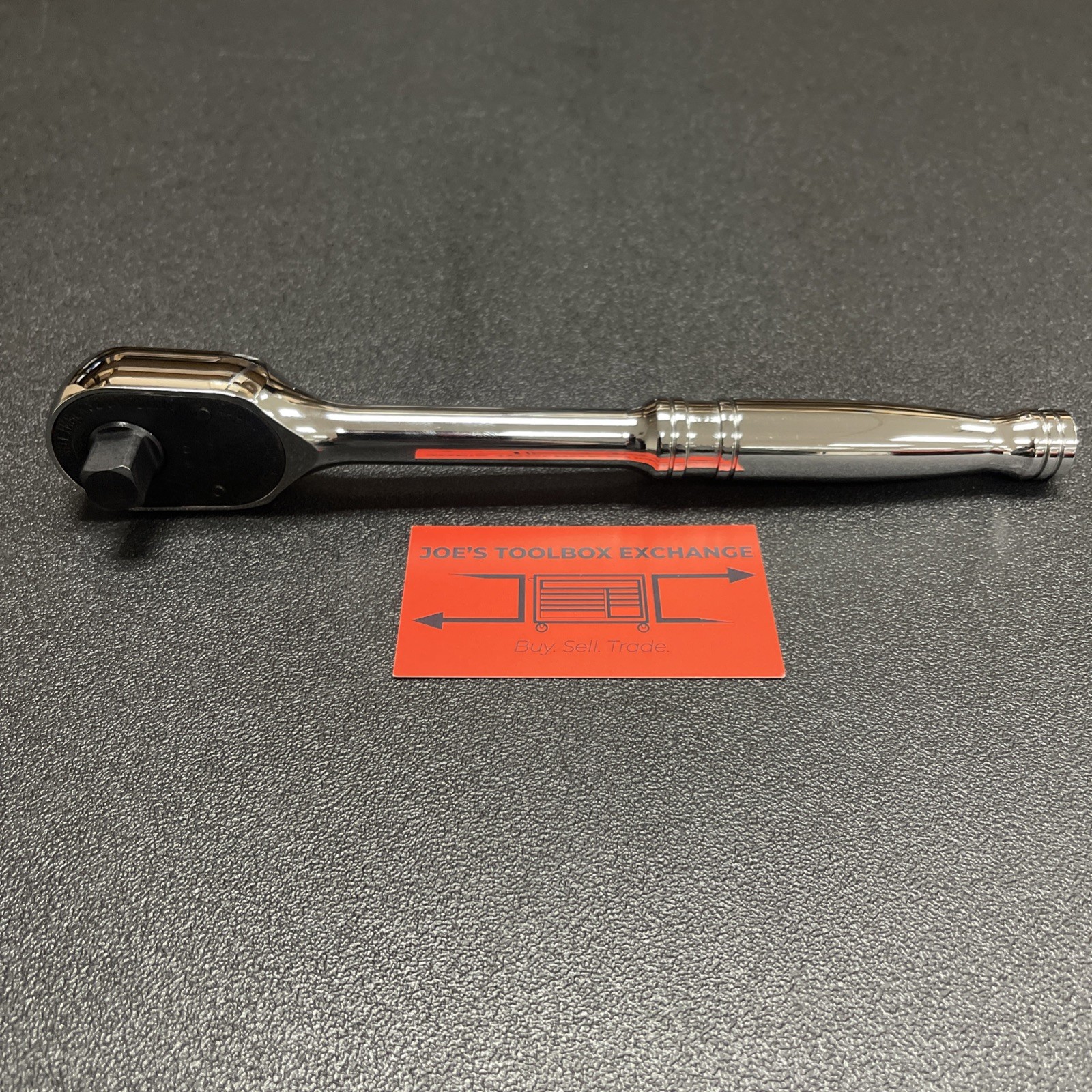 Snap-on Tools USA NEW STYLE 1/2″ Drive Fine 80 Tooth Chrome Handle Ratchet S80A
