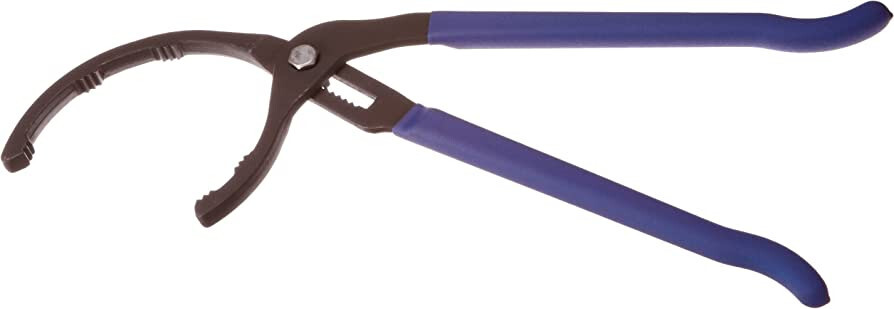 Laser 4876 Oil Filter Pliers 95 – 178mm Forged Medium Carbon Steel