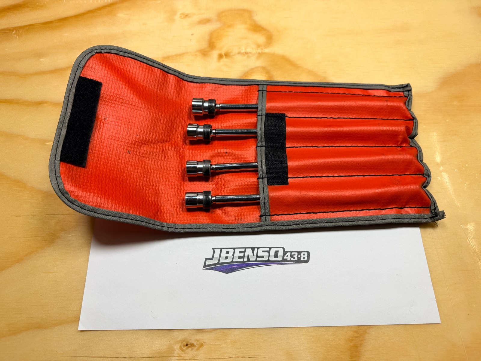 Snap-On Tools USA RARE 4pc 3/8″ Drive Metric Swivel Extension Socket Set FLXM804