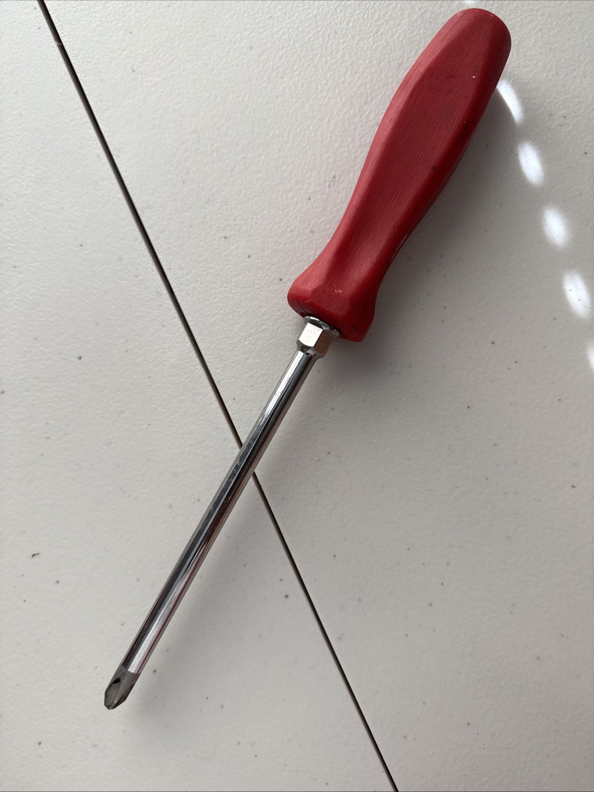 Snap-on SDDP63IRA Red Handle Phillips Head Screwdriver