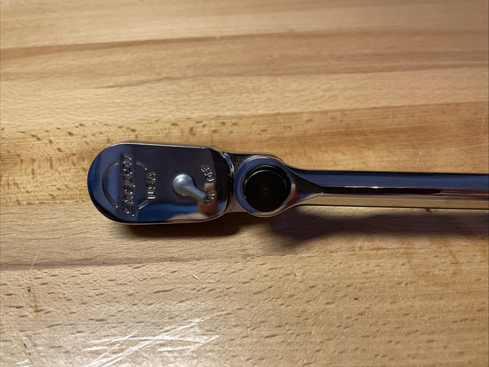 Snap On FHD80MP Fine Tooth Adjustable Multi Position Head Ratchet 3/8”