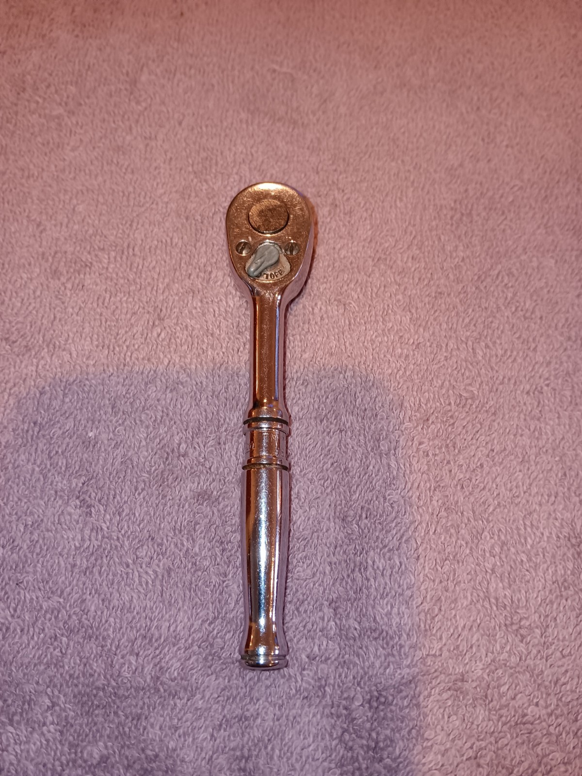 Vintage Snap On Tools 1/4″ Drive TM70B Ratchet