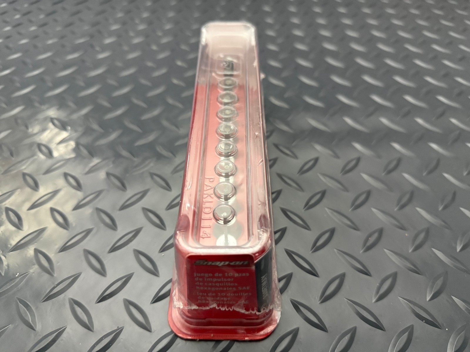 Snap-on 3/8″ drive 1/16″ thru 1/4″ 10-pc Hex Socket Driver Set 110ETMAY USA NEW
