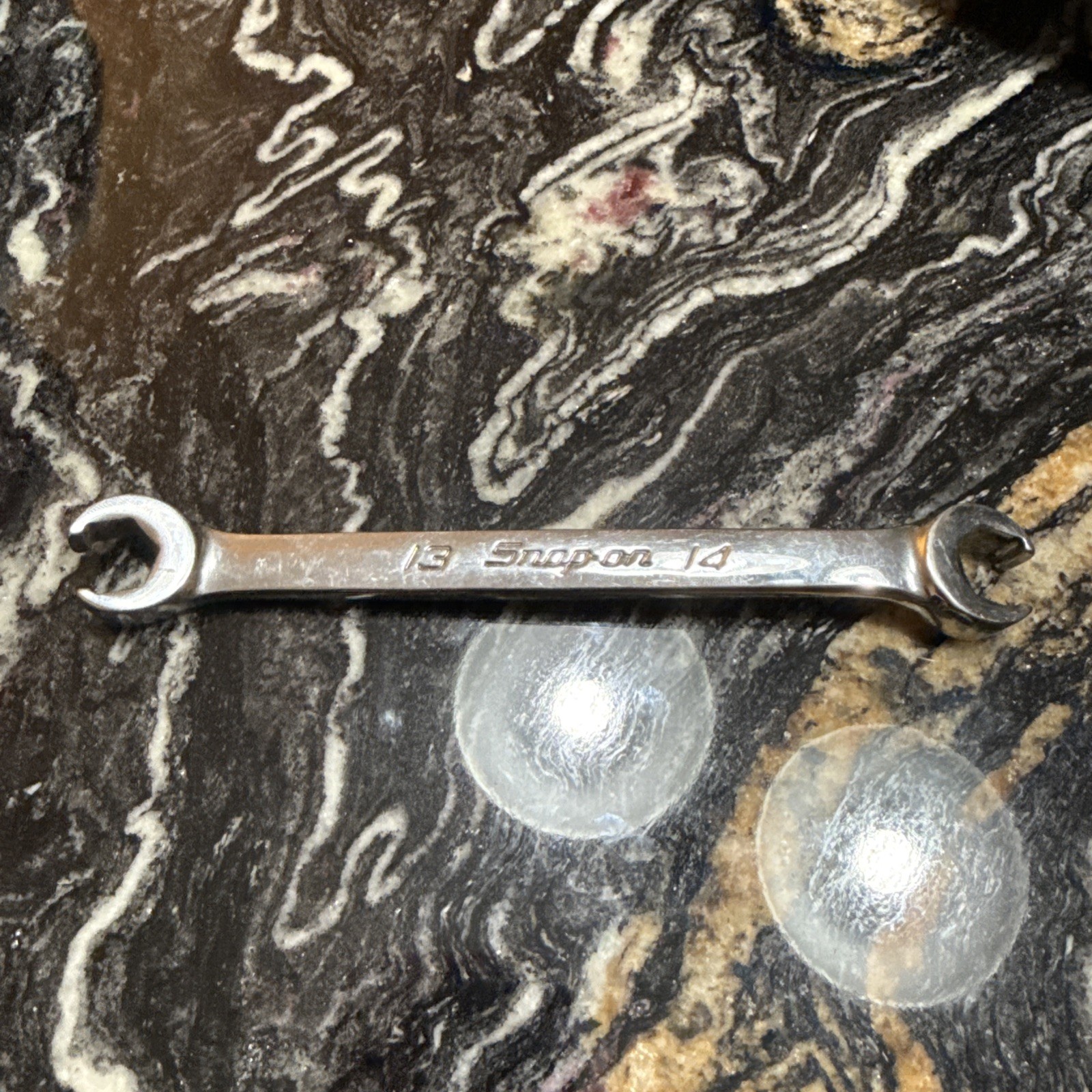 New Snap On RXFMS1314B – 13mm X 14mm 6 Pt Double End Flare Nut Wrench