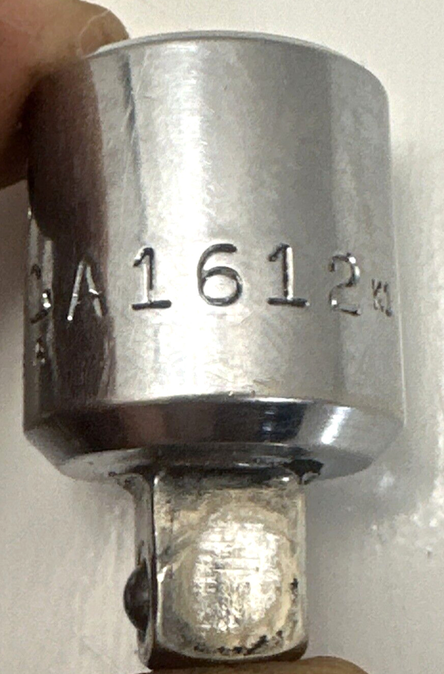 Mac Tools A1612 1/2″F To 3/8″M Drive Chrome Adapter Made in USA