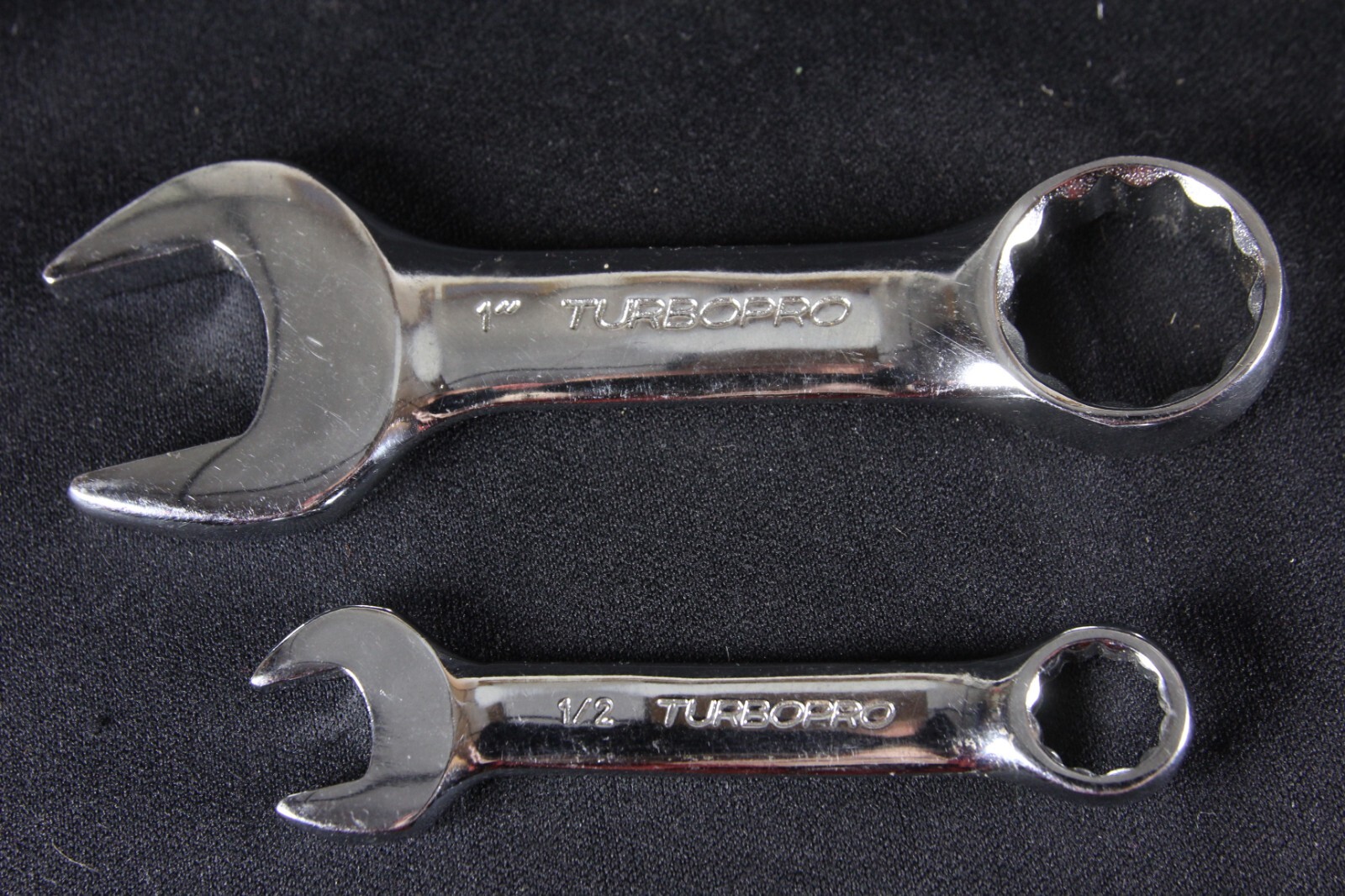 1″ & 1/2″ Combination Turbopro Open End Box End Wrench Stubby 6″ & 4 1/4″ Length