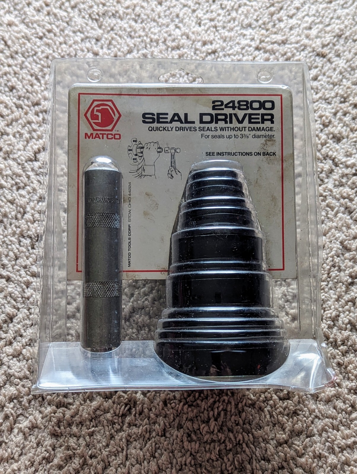 MATCO Tools 24800Seal Driver kit