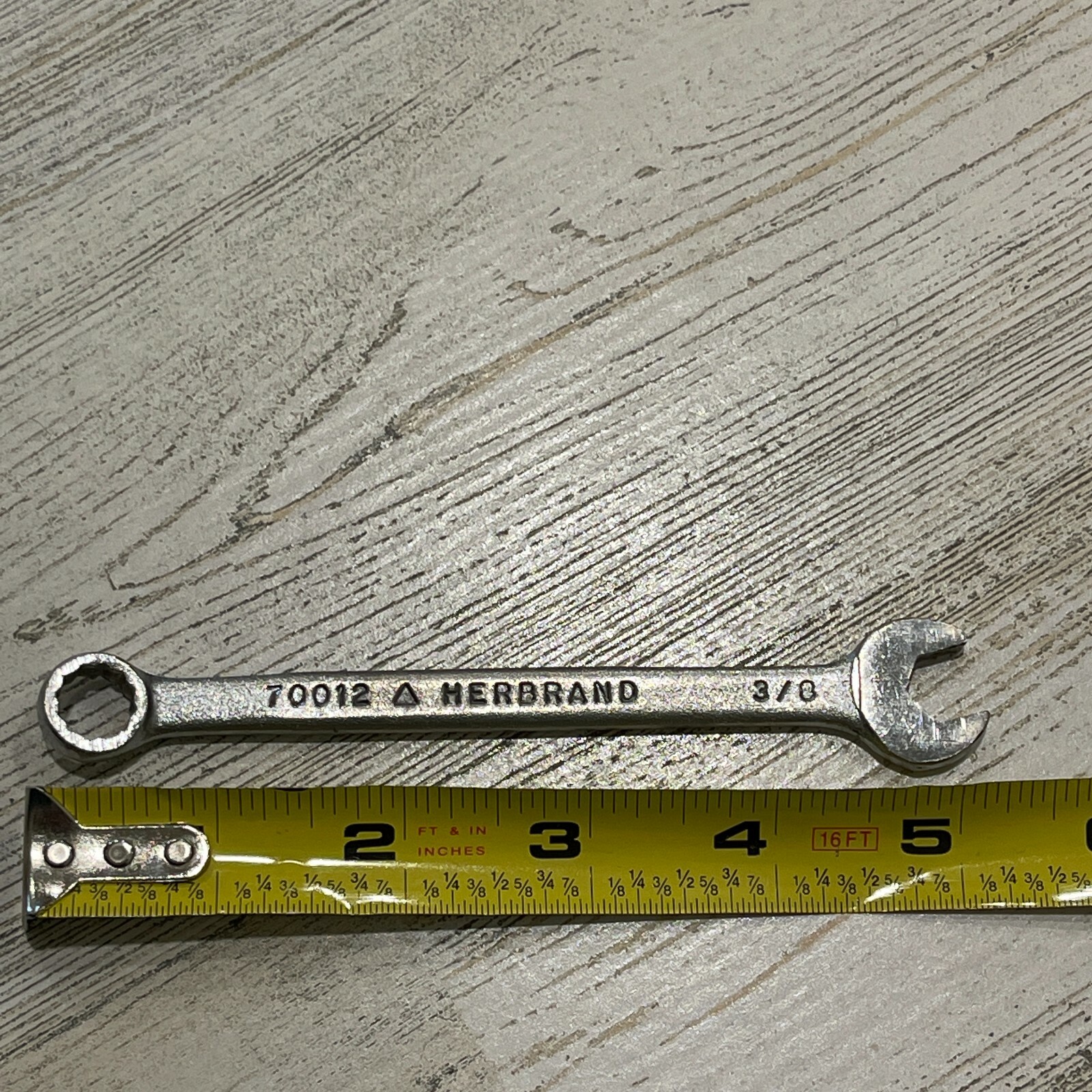 Herbrand USA 70012 3/8 in Combination Wrench 12 Point