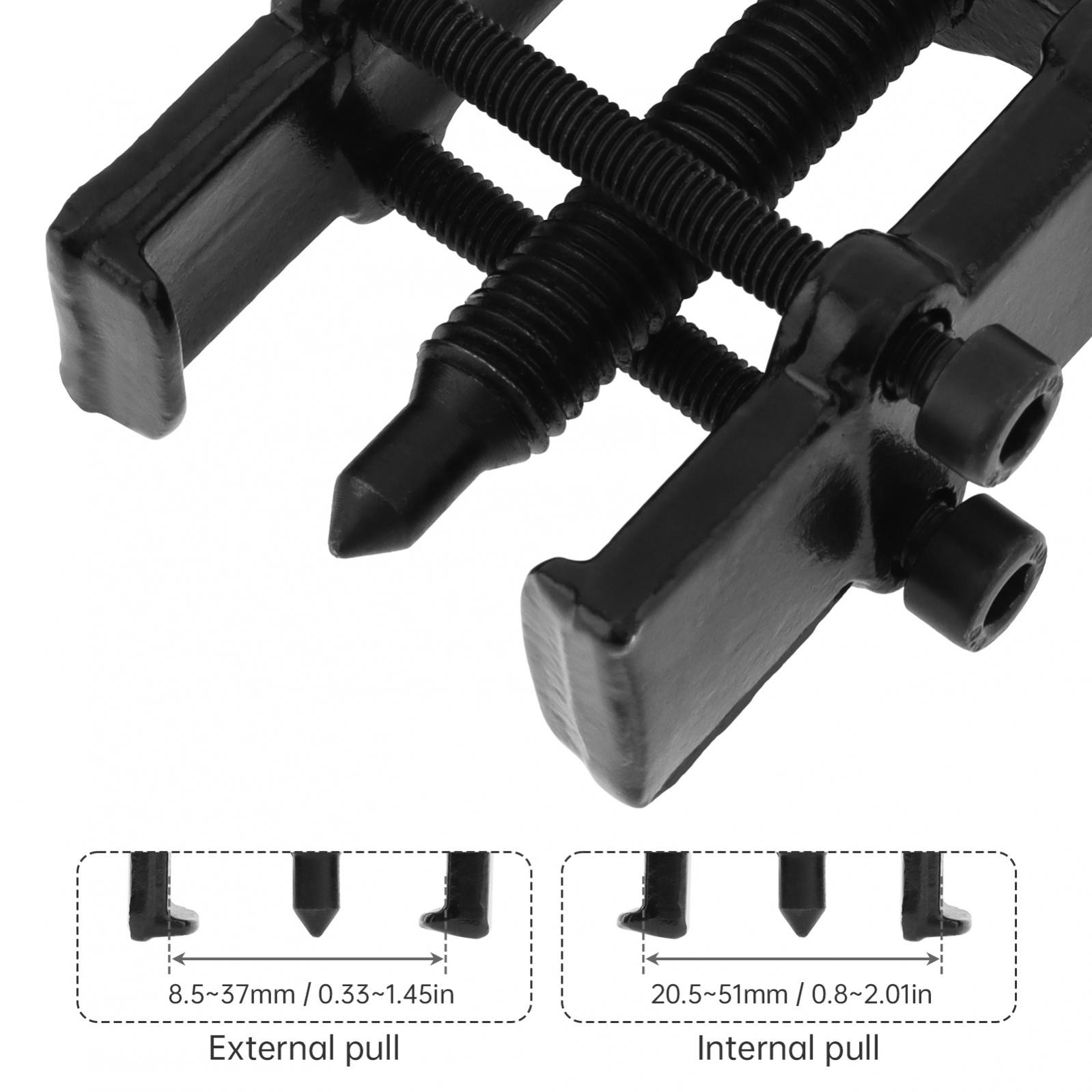 Small 2 inch 2 Jaw Bearing Gear Puller Remover, Bearings Gears Removal Tool