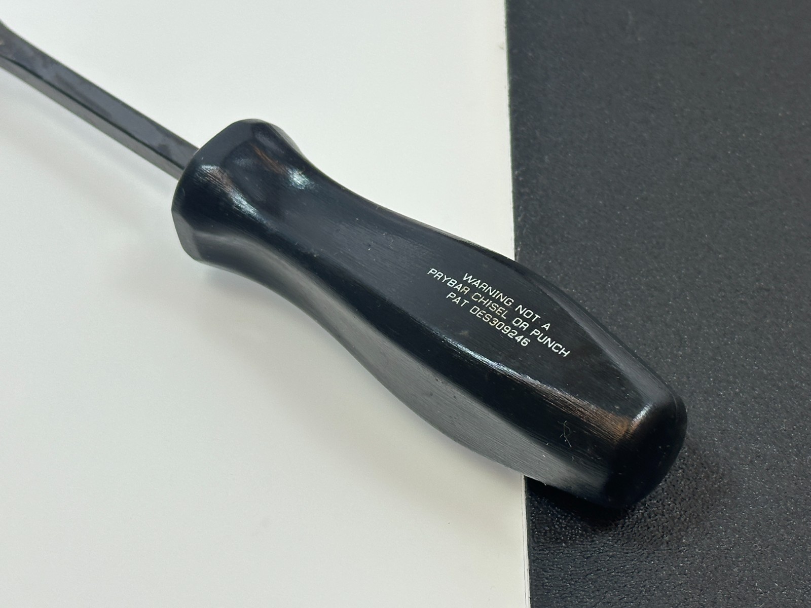Snap On Tools USA GSDD44 Square Shank Industrial Heavy Duty Screwdriver, Black