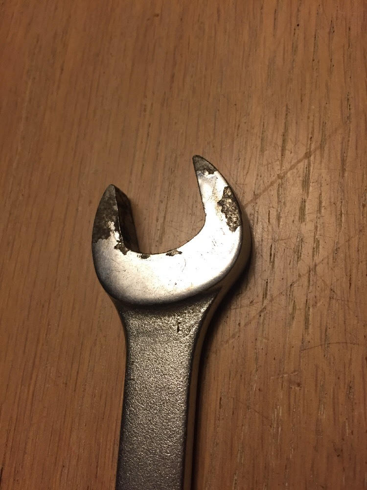 Williams Superrench Tool USA Vintage Open End 25/32-11/16 Wrench 9″Long Free🚢