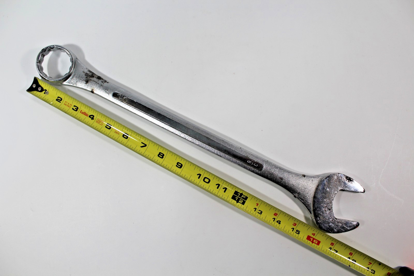 Combination Wrench 1-3/8 Inch 18 Inches Long 12 Point Box End Open End