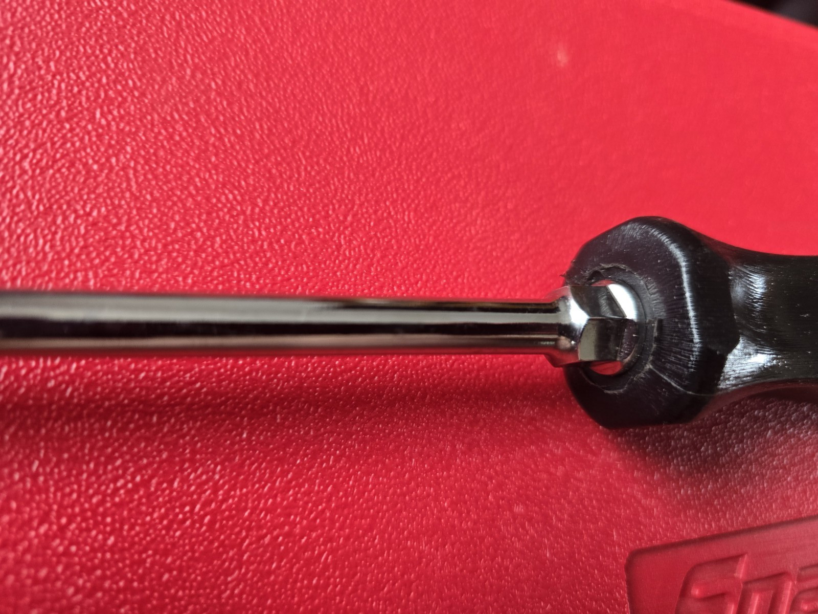Snap-on Tools NEW BLACK #3 Phillips Hard Plastic Handle Screwdriver SDDP63IRA