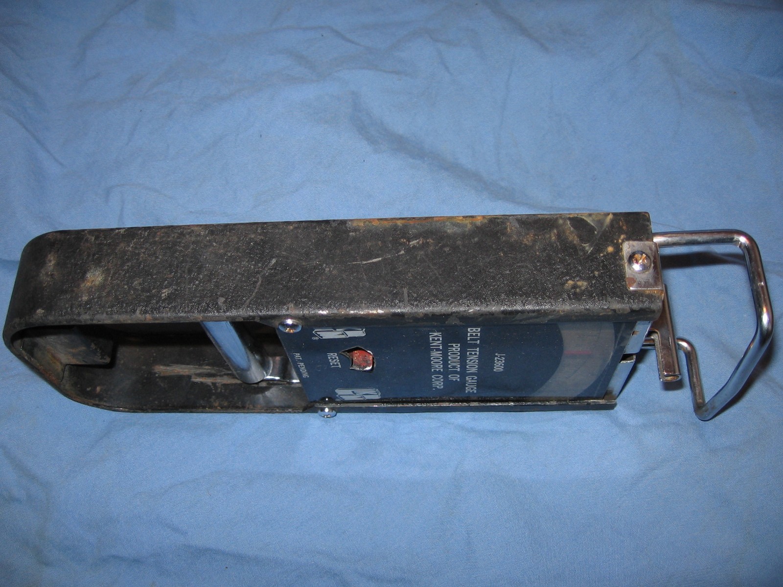 KENT MOORE BELT TENSION GAUGE J-23600 DEALER SHOP TOOL MADE IN USA GM AMC FORD