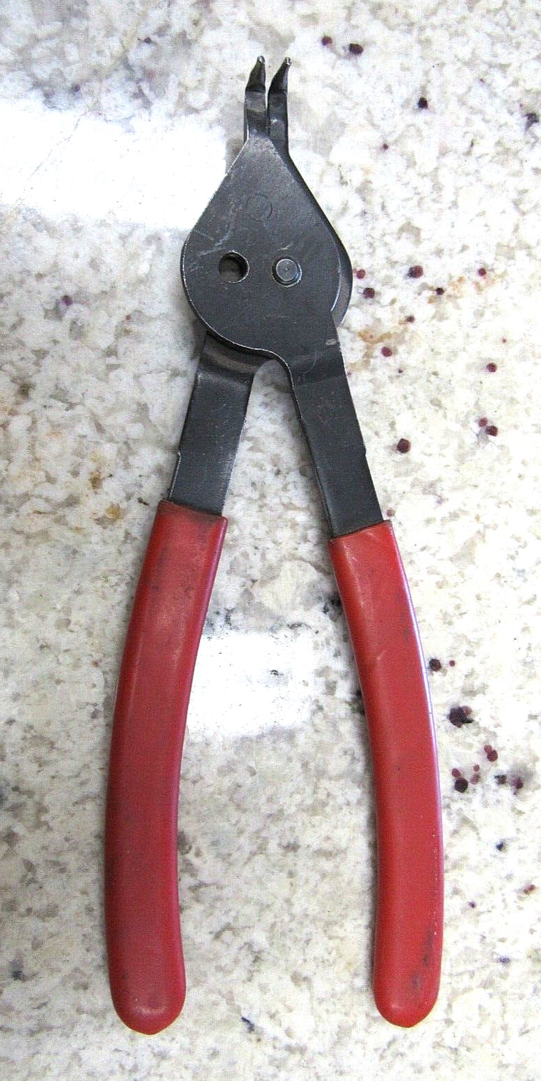 Blue Point Tools PR349 – 7-1/2″ Long 90° Fixed Tip Convertible Snap Ring Pliers