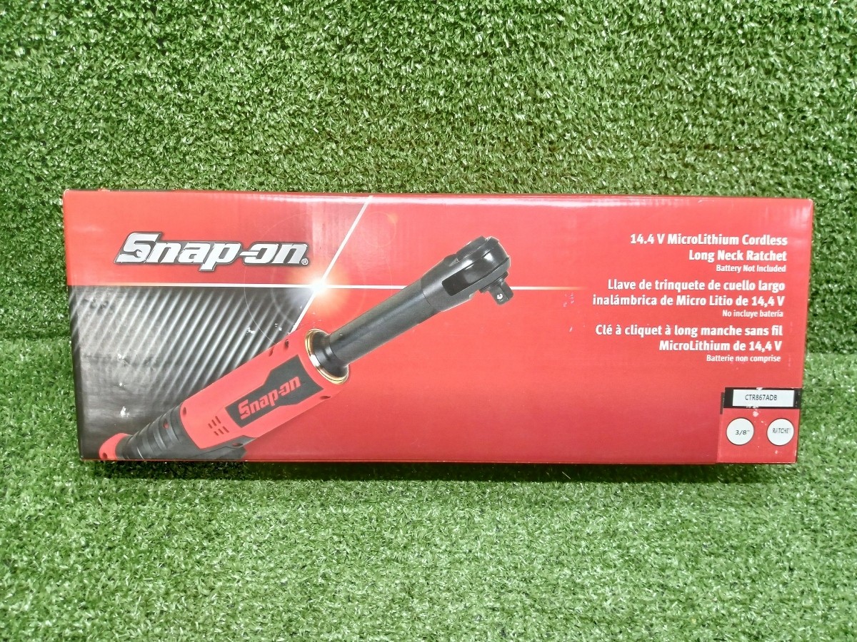 Snap-on CTR867ADB 14.4V 3/8in Drive Brushless Cordless Ratchet Used Body Only