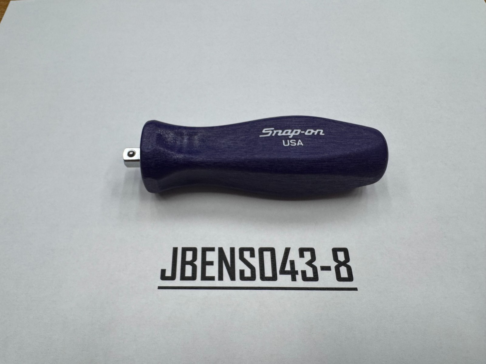 Snap-on Tools RARE DARK PURPLE 1/4″ Drive Hard Grip Stubby Shank Driver TM40BDP