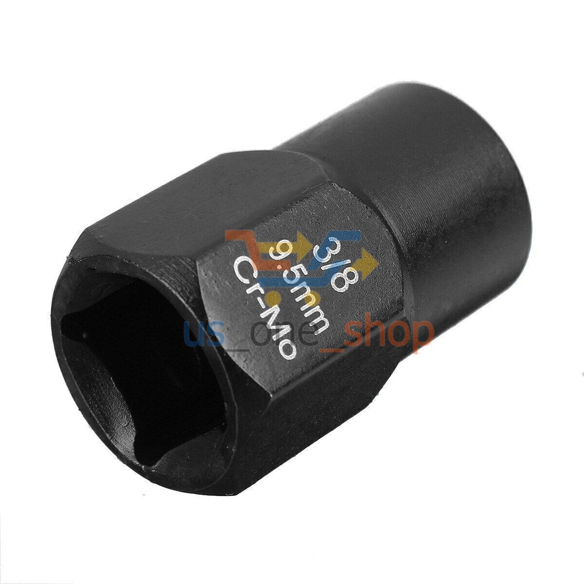 13pcs Bolt Extractor Damaged Lug Nut Remover Twist Socket Extractor Tool 8-19mm